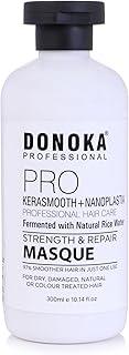 Donoka Professional Pro Kerasmooth Hair Masque, 300ml, Strength & Repair Treatment for Damaged Hair