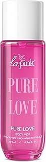 La Pink Pure Love Body Mist 200ml | French-Inspired Fragrance | Long Lasting Body Spray for Women & Men with Fresh & Sensual Notes