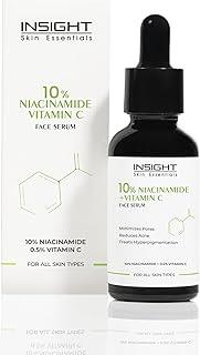 Insight Cosmetics 10% Niacinamide Vitamin C Face Serum, 30ml