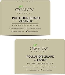 OxyGlow Herbals Pollution Gaurd Cleanup,Improve Skin,Released Clogged Pores,Remove Black Heads,Deep Cleansing,Enhance Skin Barrier (Pack of 1, 40 Grams) (Pack of 2, 40 Grams)