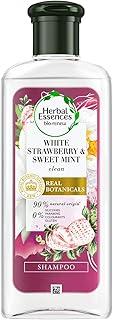 Herbal Essences White Strawberry & Sweet Mint SHAMPOO- For Cleansing and Volume - No Paraben, No Colorants, 240 ML