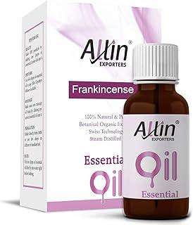 Allin Exporters Frankincense Oil Pure, Natural, Undiluted & Therapeutic Grade Great For Aromatherapy, Hair Care & Skin (30ML)