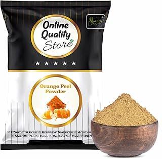 Online Quality Store orange peel powder Pure Natural & Organic Face Pack |Oil Control|Vitamin C and Antioxidants Add Glow, Cruelty-free & Vegan, 100g