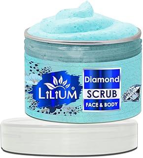 Lilium Diamond Face & Body Scrub, 250gm, Radiant Skin With Fairness
