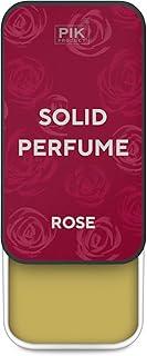 PIK Solid Perfume Rose | Alcohol-Free Natural Fragrance Balm | Long-Lasting | Travel Friendly | Vegan & Cruelty Free | For Women & Men – 10g