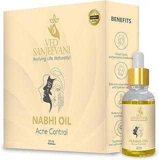 Acne Control Nabhi Oil, Ved Sanjeevani | For Reducing Breakouts & Inflammation | With Herbal Formulation | 30 ml