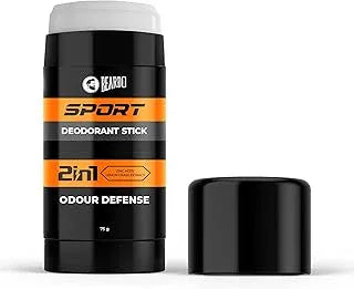 Beardo Sport Deodorant Stick 75gm | Energizing Fragrance | Odour Defense | ZINC Active Stick Deodorant for Men | Underarm Roll On | Roll on Deodorant Stick for Man