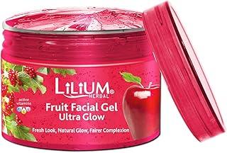 Lilium Fresh Look Natural Glow Fairer Complexion Fruit Facial Gel, 250gm