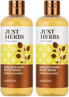 Vitamin C Brightening Body Wash with Lime and Liquorice for Men & Women | 300ML