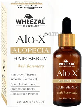 ALO-X Alopecia Hair Growth Serum Enriched with Rosemary Oil bottle of 30 ml serum