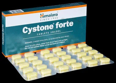 Himalaya Cystone Forte Tablet | Supports Urinary Tract Health and Wellness strip of 30 tablets