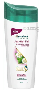 Himalaya Anti-Hair Fall Bhringaraja Shampoo bottle of 80 ml shampoo