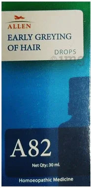 Allen A82 Premature Greying Of Hair Drop bottle of 30 ml drop