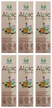 Amrit Navjeevan Alpic Hair Oil (100ml Each) combo pack of 3 bottles