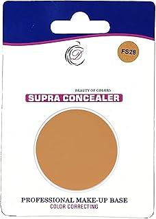 BALWRICK Color Correction Professional Makeup Base Cream | Full Coverage Concealer | Face Makeup | Corrector For Under Eye Dark Circles, Acne & Blemishes | Matte Finish Supra, 1 Count