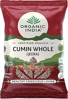 Organic India Cumin Seeds 100g – Pure Jeera
