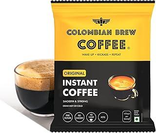 Colombian Brew Pure Instant Coffee Powder, Smooth & Strong 45g