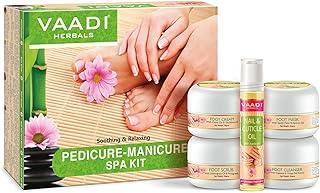 Vaadi Herbals Soothing And Refreshing Pedicure Manicure Spa Kit, 135g