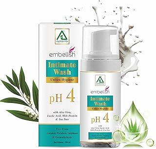 Aplomb Intimate Wash | Unisex Hygiene | pH 4 with Aloe Vera, Milk Protien & Tea Tree | Free from Alcohol, Paraben, Sulphate & Formaldehyde | Suitable For All Skin Types | Pack of 1 (100 ml)