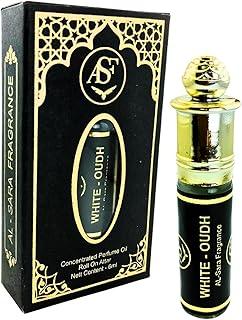 White Oud Non-Alcoholic Roll-On Fragrance, 6ml, Natural Ingredients, Long-Lasting