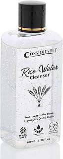Cosmohabit® Rice Water Facial Cleanser 100ml - Gentle Face Wash for All Skin Types - Korean Beauty Inspired - Improves Skin Tone & Removes Dead Cells - Dermatologically Tested - Paraben Free Skincare | Formulated in USA | (1)