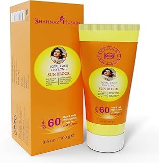 Shahnaz Husain Sun Block Sun Protective Cream SPF 60 - 100 Grams Cream