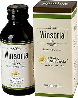 Kerala Ayurveda Winsoria Oil for Psoriasis and Eczema Care | Steroid-Free Herbal Psoriasis Oil for Itchy, Dry Skin Relief | Natural Anti-Itch Ayurvedic Oil | 100 ml
