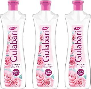 Dabur Gulabari Premium Rose Water with No Paraben for Cleansing and Toning, 400 ml (Pack of 3)