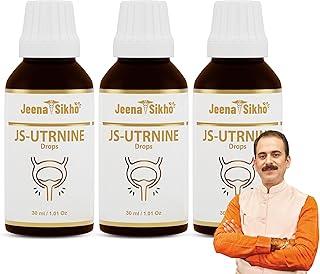 Jeena Sikho JS-Utrnine Drop | General Drops For Uterine Care | Provides Comfort & Ease, 30 ml, Pack of 3