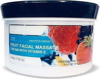 OxyGlow Herbals Fruit Face Massage Cream- Enriched with Vitamin E For Healthy & Glowing Skin 500 Gm (Pack Of 1)