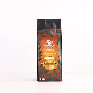 MOUNTAIN BREWED Robusta South Indian Filter Coffee - 70:30 Chicory Blend | Medium Roast & Ground | 250g Resealable Pouch