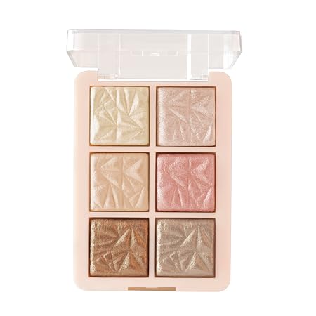 MARS Glowzilla 6 Colour Highlighter Palette | 12GMS