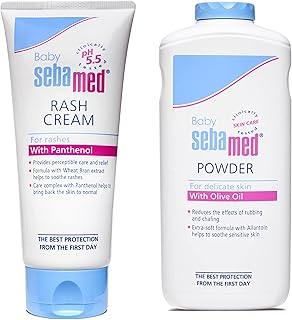 Sebamed Baby Rash Cream, 100ml & Baby Powder, 200g Combo