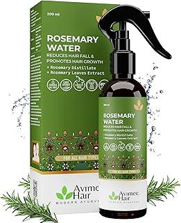 Avimee Herbal Rosemary Water For Hair Growth (200 ml) | Mist Spray for Hairfall | Rosemary Hair Mist | Adds Shine & Helps Reduce Hairfall, Strengthens Hair | For All Hair Types | For Men & Women