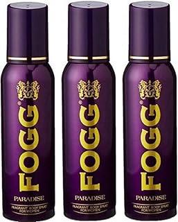 FOGG Female Paradise Fresh Scent Deodorant Spray 120 Ml (Pack Of 3)