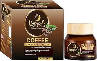 Natural's Care For Beauty Coffee Body Scrub/Removes Tan & Dead Skin | Smoothens Skin | Exfoliates/All Skin Types 125gm