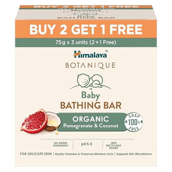 Himalaya Botanique Baby Bathing Bar | 75GMS