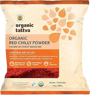Organic Tattva Red Chilli Powder 200g – Pure Organic Spice