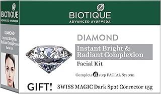 Biotique Diamond Instant Bright & Radiant Complexion Facial Kit, 65g