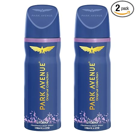 Park Avenue Men's Classic Deo Storm,100gm (Pack of 2)