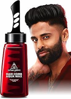 UrbanGabru Aqua Hair Wax | Hair Wax For Men Strong Hold High Shine 260 ml | 2-in-1 Men Hair Styling Wax | Wet look