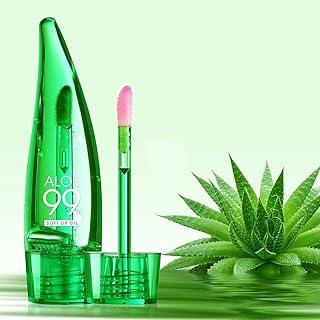 BIGIICO Aloe Vera Lip Gloss, Moisturizing Aloe Vera Lip Oil for Lip Treatment Long Lasting Nutritious Lip Balm and Dry Lips For Woman And Girls