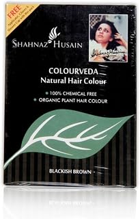 Shahnaz Husain Colourveda Natural Hair Colour 100% Chemical Free | Organic Herbal Extracts | Natural and Healthy Shine