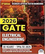 GATE Electrical Engineering 2026 | Previous Year Question Papers (1996 - 2025) | Best Seller PYQ Book for GATE Electrical Engineering Exam in India | Chapter & Topic wise Sorted PYQ Question Bank with Detailed Explanation | Two Brothers Publications