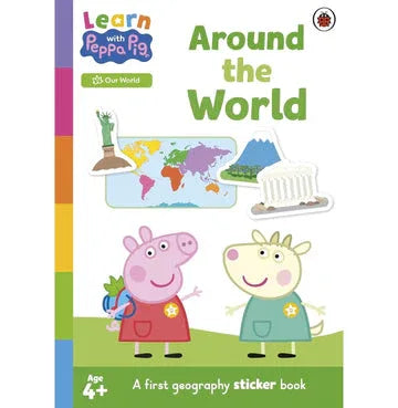 Learn With Peppa: Around The World Sticker Activity Book