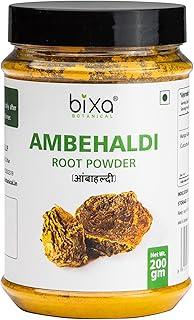 Bixa Botanical Ambehaldi Powder (Curcuma Amada/Mango Ginger Root), Supports Skin Wellness & Blood Purification - 7 Oz (200g) Pack of 1