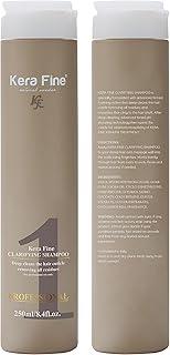 KERA FINE KF Clarifying Shampoo |250Ml | Deep Cleans The Hair Cuticle Removing All Residues | For Professional Use Only
