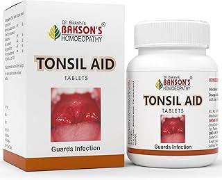 Dr. Bakshi's BAKSON'S HOMOEOPATHY Tonsil Aid | Helps Relieve Tonsil Pain & Inflammation, 75 Tablets