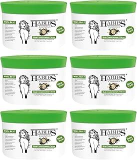HABIBS COSMETICS Habobs Hair Spa Conditioning cream 100% organic Deep Nourishing Hair Ultima Spa For Dull and Damage Hair Treatment for men & women 200 GM Pack of 6