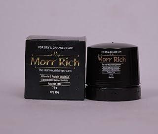 MORR Rich Hair Nourishing Cream 75GM, Unscented, Cream, Dry, Damaged